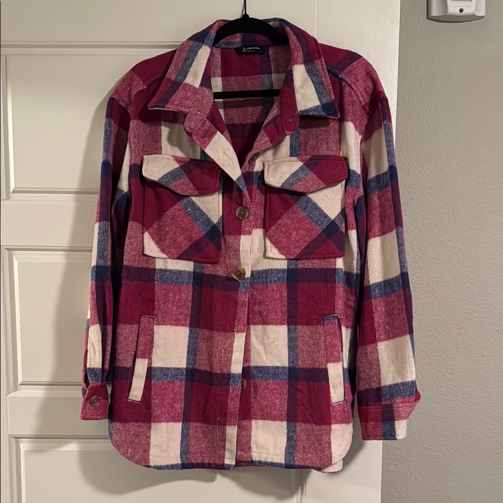 Flannel Plaid Shacket